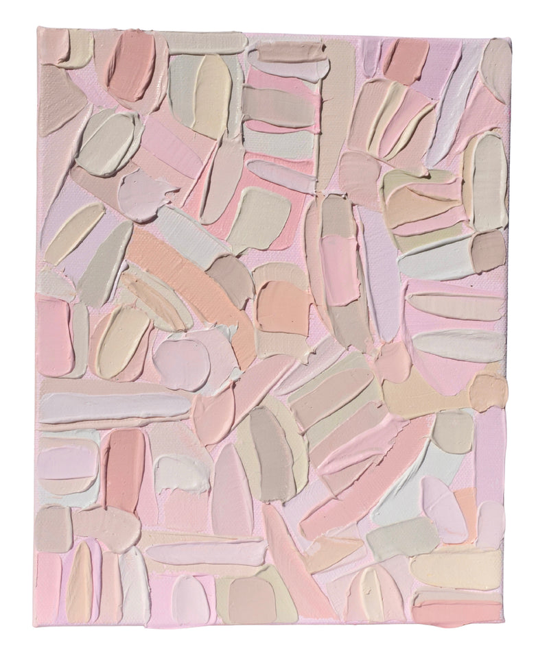 Large Rectangle Pink Pastel