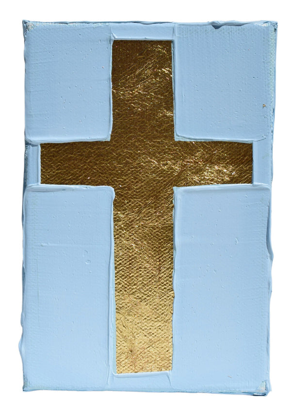 Blue Medium Cross