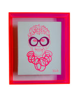 Sparkle Spectacles Iris Neon Floating Frame