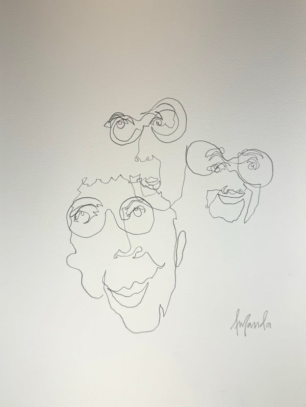 Triple Iris Blind Contour