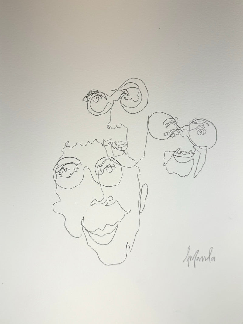 Triple Iris Blind Contour